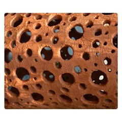 Texture Pattern Wallpaper Background Pattern Holes Double Sided Flano Blanket (small) 