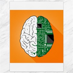 Technology Brain Digital Creative Canvas 36  X 48 