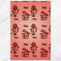 Funny Mushroom Pattern Canvas 12  X 18 