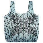 Graphic Pattern Wing Art Full Print Recycle Bag (XL) Front