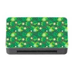 Leaf Clover Star Glitter Seamless Memory Card Reader With Cf by Pakrebo