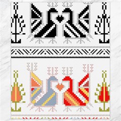 Bulgarian Folk Art Folk Art Canvas 8  X 10  by Pakrebo