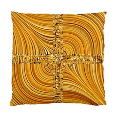 Electric Field Art Viii Standard Cushion Case (two Sides)