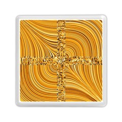 Electric Field Art Viii Memory Card Reader (square) by okhismakingart