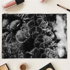 Tree Fungus Branch Vertical High Contrast Cosmetic Bag (xxl) by okhismakingart
