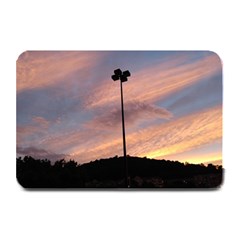 Parking Lot Sunset Plate Mats by okhismakingart