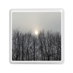 Foggy Forest Memory Card Reader (square) by okhismakingart