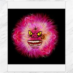 Monster Pink Eyes Aggressive Fangs Canvas 11  X 14  by HermanTelo