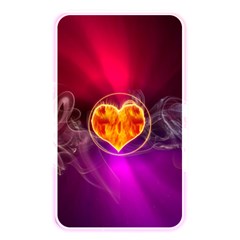 Flame Heart Smoke Love Fire Memory Card Reader (rectangular) by HermanTelo