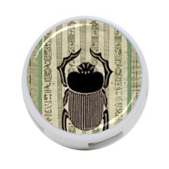 Egyptian Design Beetle 4-port Usb Hub (two Sides) by Sapixe