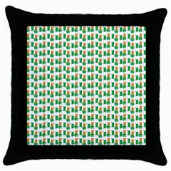 St-patricks Day Background Ireland Throw Pillow Case (black)