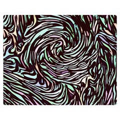Stained Glass Double Sided Flano Blanket (medium)  by Mariart