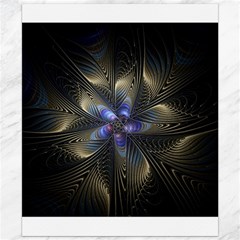 Fractal Blue Abstract Fractal Art Canvas 20  X 24  by Pakrebo