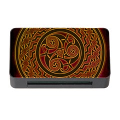 Celtic Spiritual Pattern Art Memory Card Reader With Cf by Pakrebo