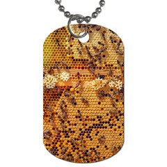 Bees Nature Animals Honeycomb Dog Tag (two Sides)