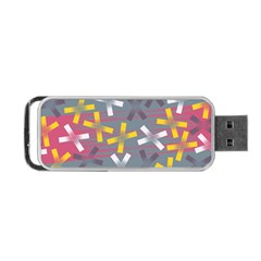 Background Abstract Non Seamless Portable Usb Flash (two Sides)
