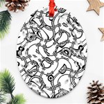 Unfinishedbusiness Oval Filigree Ornament (Two Sides) Back