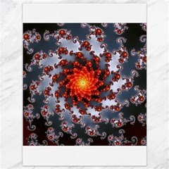 Fractal Spiral Rendering Curve Canvas 36  X 48  by Pakrebo
