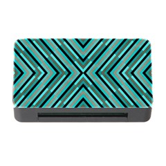 Fabric Sage Grey Memory Card Reader With Cf by HermanTelo