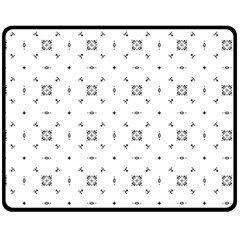 Bw Pattern Iii Double Sided Fleece Blanket (medium) 