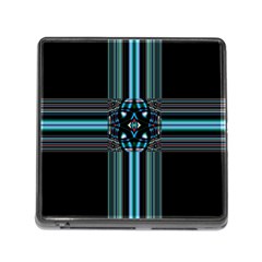 Cross Art Fractal Memory Card Reader (square 5 Slot) by Pakrebo