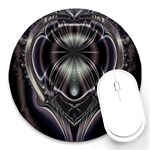Digital Art Artwork Colorful Poster Round Mousepads Front