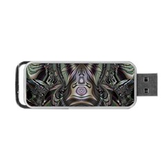 Digital Art Fractal Artwork Portable Usb Flash (two Sides) by Pakrebo