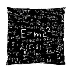 Science Albert Einstein Formula Mathematics Physics Special Relativity Standard Cushion Case (two Sides) by Sudhe