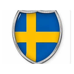 Flag Sweden Country Swedish Symbol Double Sided Flano Blanket (large)  by Sapixe