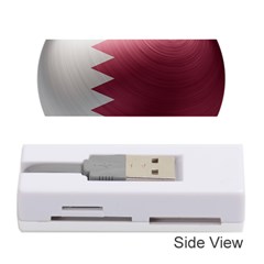 Qatar Flag Country Nation National Memory Card Reader (stick) by Sapixe
