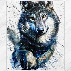 Gray Wolf - Forest King Canvas 20  X 24  by kot737