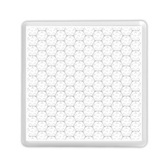 Hexagon Geometric Shape Memory Card Reader (square) by Bajindul