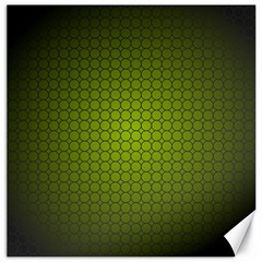 Hexagon Background Circle Canvas 12  X 12  by HermanTelo