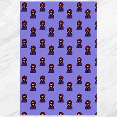 Nerdy 60s  Girl Pattern Purple Canvas 24  X 36  by snowwhitegirl