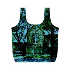 Hot Day In Dallas 8 Full Print Recycle Bag (m) by bestdesignintheworld