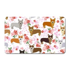 Corgis Corgi Pattern Magnet (rectangular) by Sudhe