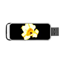 Yellow And Orange Tulip Portable Usb Flash (one Side) by okhismakingart