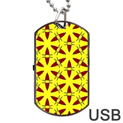 Backgrounds Texture Pattern Texture Dog Tag Usb Flash (two Sides) by Simbadda