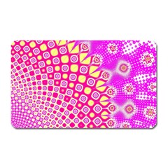 Digital Arts Fractals Futuristic Pink Magnet (rectangular)