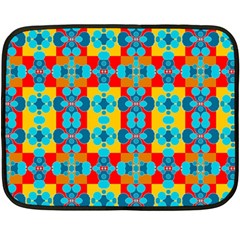 Pop Art  Fleece Blanket (mini) by Sobalvarro