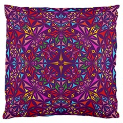 Kaleidoscope  Large Flano Cushion Case (two Sides) by Sobalvarro