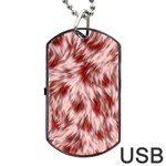 Abstract  Dog Tag USB Flash (One Side) Front