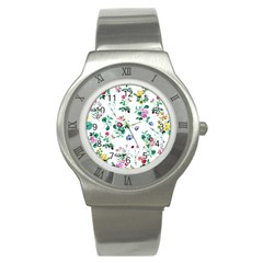 Leaves Stainless Steel Watch by Sobalvarro