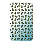 Blue Gradient Flower Memory Card Reader (Rectangular) Front