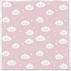 Kawaii Cloud Pattern Canvas 16  X 16  by Valentinaart