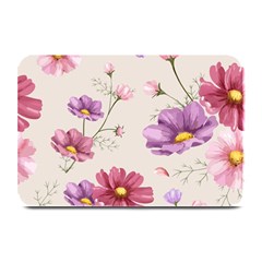 Vector Hand Drawn Cosmos Flower Pattern Plate Mats by Sobalvarro