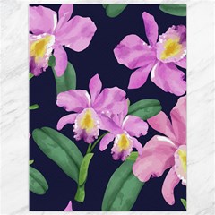 Vector Hand Drawn Orchid Flower Pattern Canvas 36  X 48  by Sobalvarro