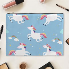 Unicorn Seamless Pattern Background Vector (2) Cosmetic Bag (xl) by Sobalvarro