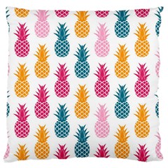 Tropic Fruit Pineapple Seamless Pattern Design Vector Illustration Standard Flano Cushion Case (two Sides) by Vaneshart