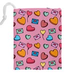 Candy Pattern Drawstring Pouch (5XL) Back